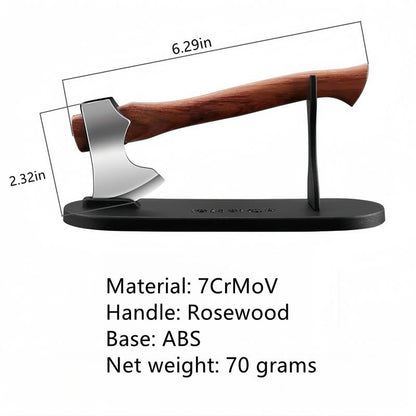 Mini Axe Fixed Blade Hunting Survival Stainless Steel Tactical Knife Home Car Decor Mivoza Deutschland