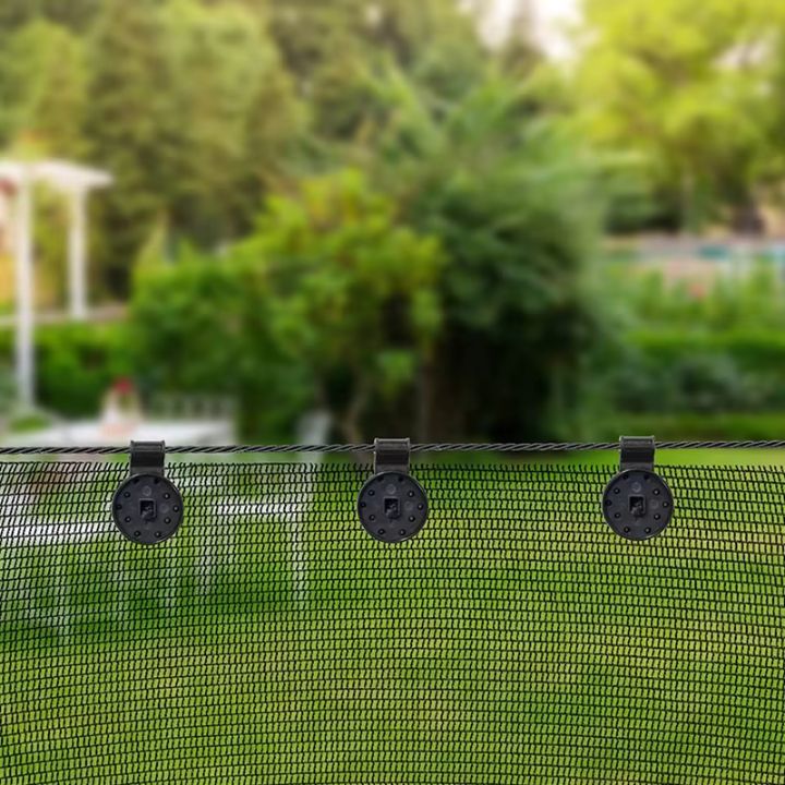 50-Piece Garden Net Clamps – Fasteners for Outdoor Nets, Garden Protection & More Homezys