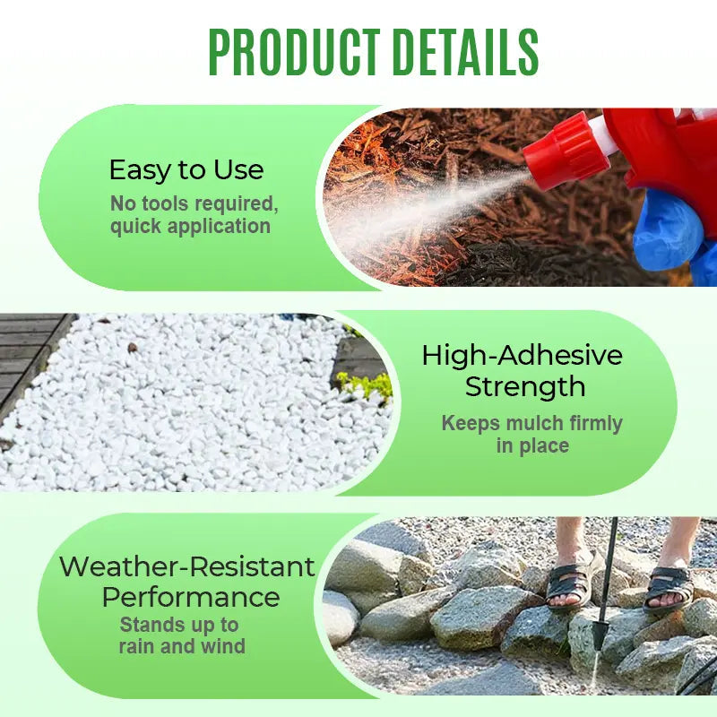 Landscape Adhesive — Fast Drying, Weather-Resistant Fixative Homezys