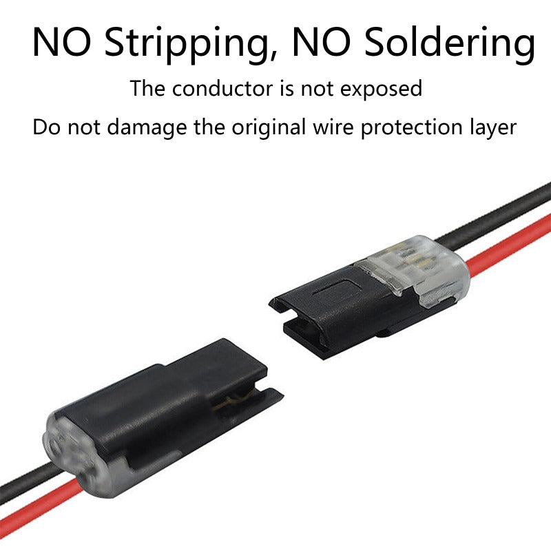 LED Connector Plug — Quick and Secure Installation (20 Pieces) Homezys