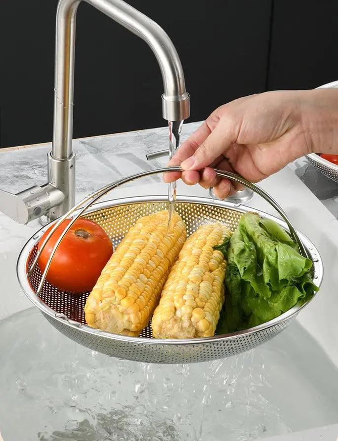 All-In-One Stainless Steel Steamer With Handle Zorenza