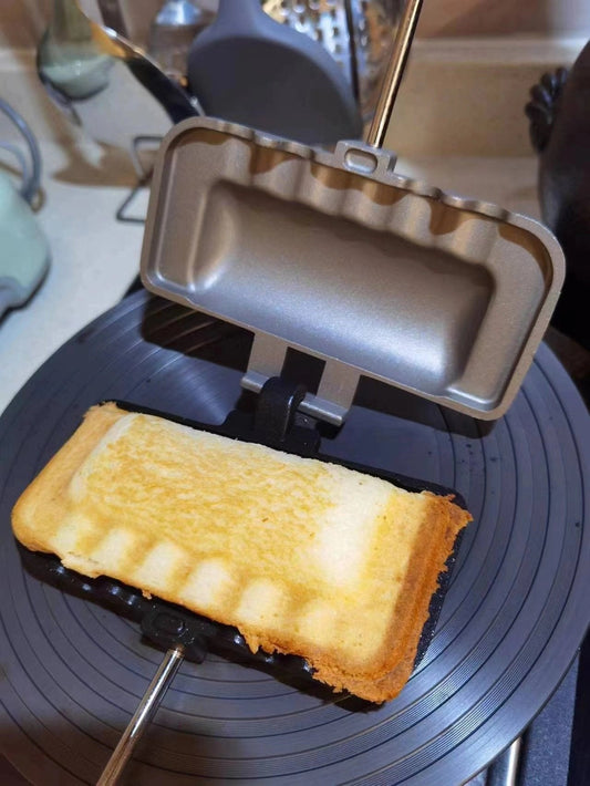 Double-sided sandwich pan – Non-stick aluminum breakfast griddle Homezys
