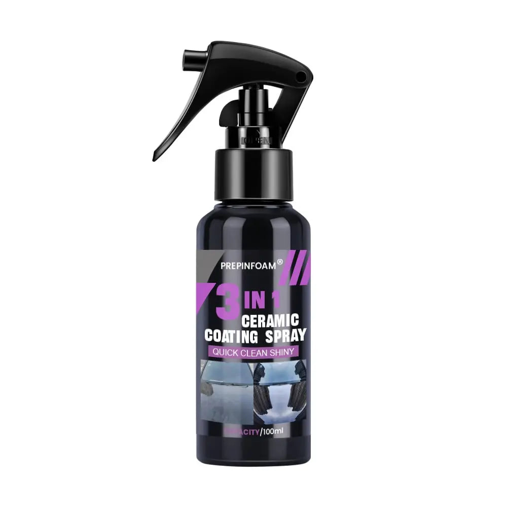 3-in-1 High Protection Nano Ceramic Car Sealant Spray – with Graphene technology Homezys