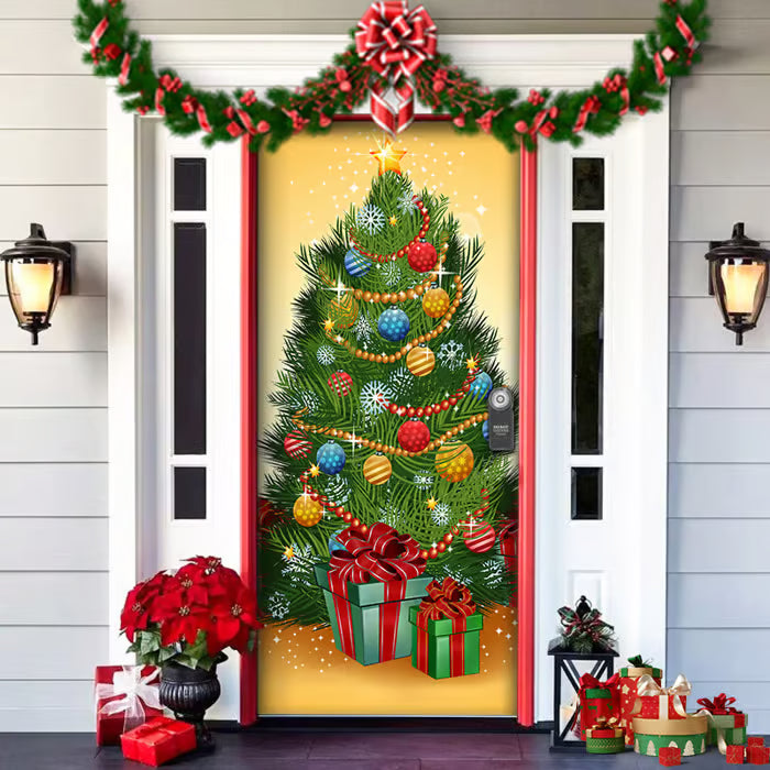 Christmas Door Decoration — Instantly Create a Festive Atmosphere Homezys