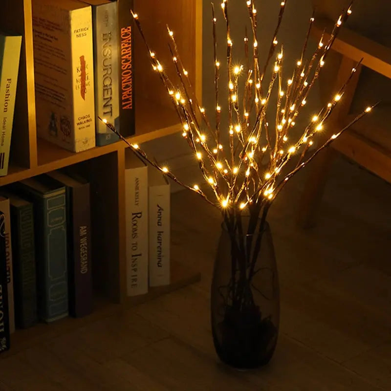 Batterijgevoede verstelbare led takdecoratie sfeerverlichting(20 stuks) Mivoza Nederland