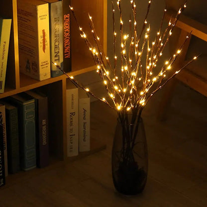 Batterijgevoede verstelbare led takdecoratie sfeerverlichting(20 stuks) Mivoza Nederland