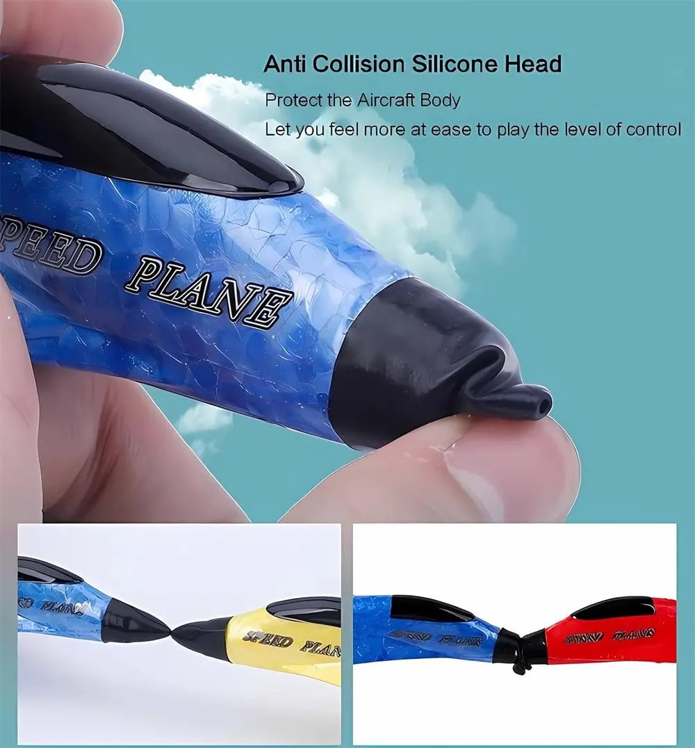 RC Plane with Gyroscope – Child-Friendly & Perfect for Outdoors Homezys