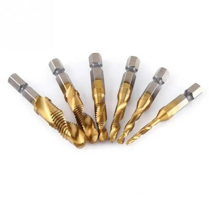 3 In 1 Spiral Tap Hex Shank Drill Bit Set Mivoza Deutschland