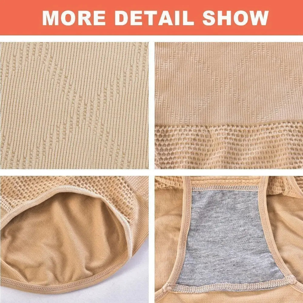 High Waist Tummy Control Shapewear Panties Zorenza