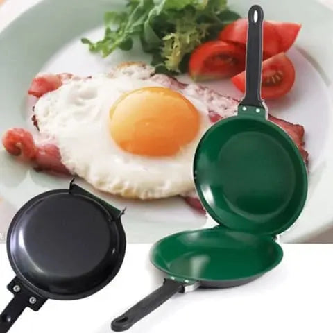 💕 DOUBLE SIDED NON-STICK FRYING PAN Zorenza