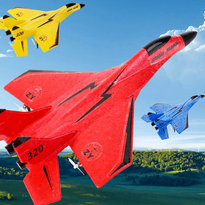 RC Plane with Gyroscope – Child-Friendly & Perfect for Outdoors Homezys
