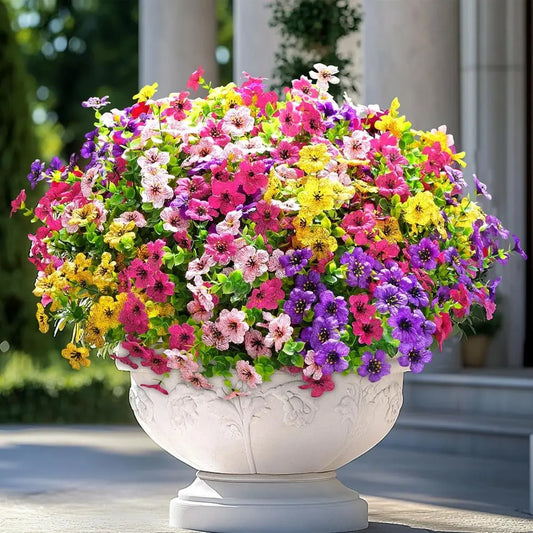 💥Upgraded high-grade material 🌱UV Resistant Lifelike Artificial Flowers Zorenza