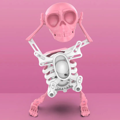 Dancing Skeleton Figure – Glowing Dance Decoration with Playful Glow Homezys