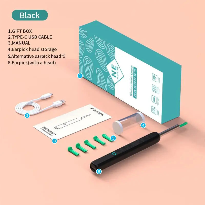 Wireless Otoscope Ear Wax Remover Zorenza