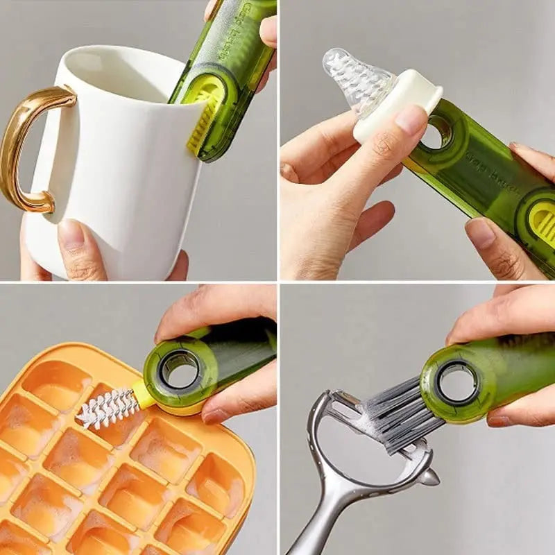 1+1 FREE | 3-in-1 Multifunction Cleaning Brush - For bottles, lids & hard-to-reach places Mivoza Germany