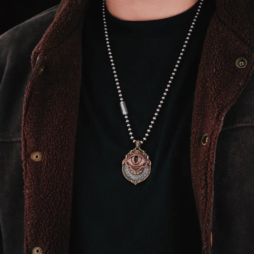 👁️‍🗨️Handmade Tarot Vision Pendant: Connect to Cosmic Wisdom Anytime（Cheat Sheet Included) Mivoza Deutschland