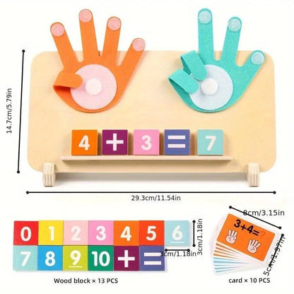 Wooden Number Learning Game — Learn Math Playfully Homezys