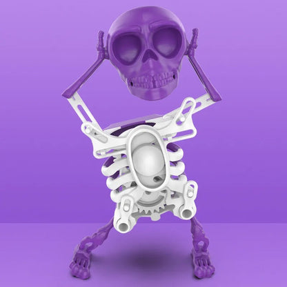 Dancing Skeleton Figure – Glowing Dance Decoration with Playful Glow Homezys