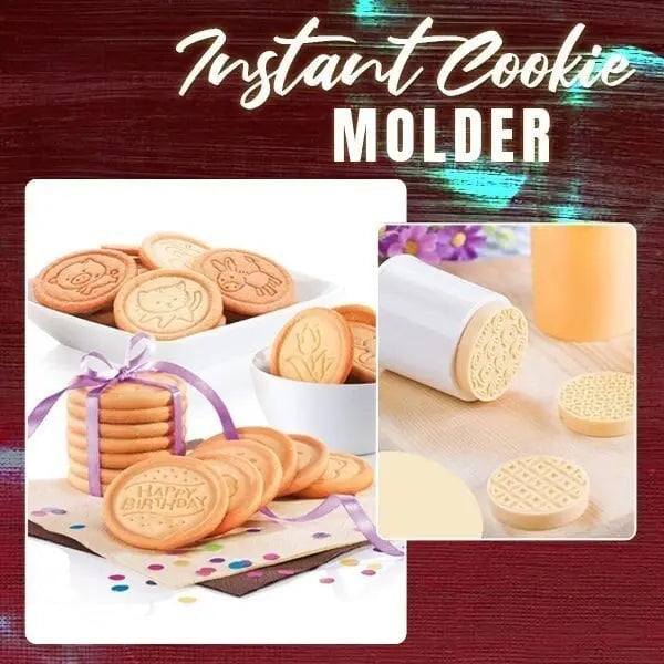 🎉Non-Stick Cookie Stamp & Cutter(6 Styles Set) Zorenza