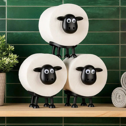 Sheep Toilet Paper Holder – Practical & Charming for the Bathroom Homezys