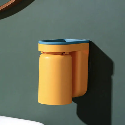 1+1 FREE | Wall-mounted adhesive toothbrush holder - no drilling required, space-saving Mivoza Germany