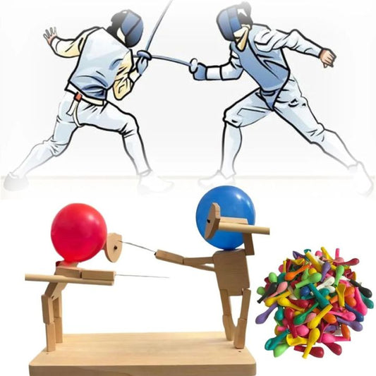 Balloon Popping Game for Kids – Wooden Set with 100 Colorful Balloons Homezys