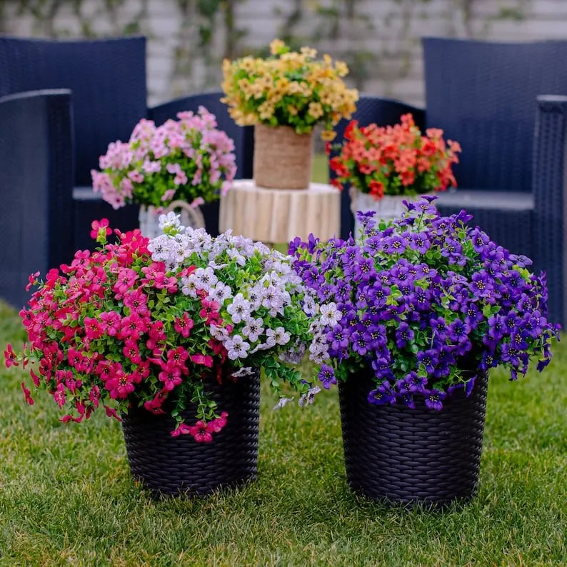 💥Upgraded high-grade material 🌱UV Resistant Lifelike Artificial Flowers Zorenza