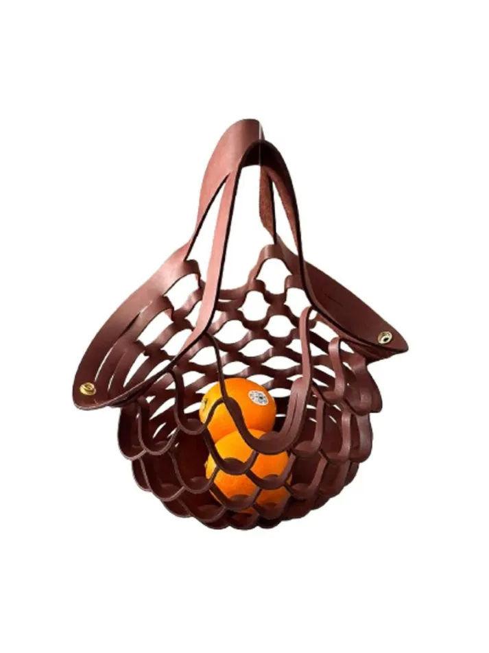 Handcrafted Leather Foldable Tote Bag – Shape-Shifting, Lightweight Bag Homezys