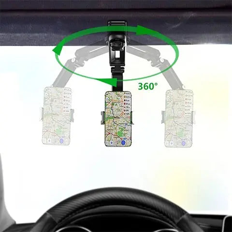 Rotatable and Retractable Car Phone Holder Zorenza