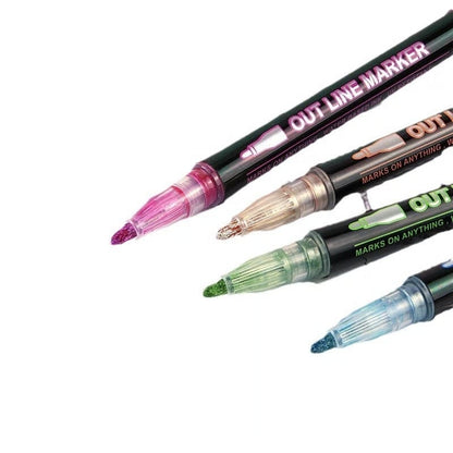 Metallic Marker Set – Creative Effects on Every Surface Homezys