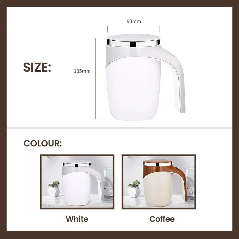 🔥Magnetic Automatic Self-Stirring Coffee Mug Zorenza