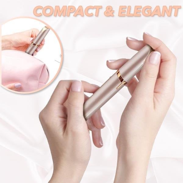 Eyebrow and Facial Epilator – Precise Hair Remover with LED Light Homezys