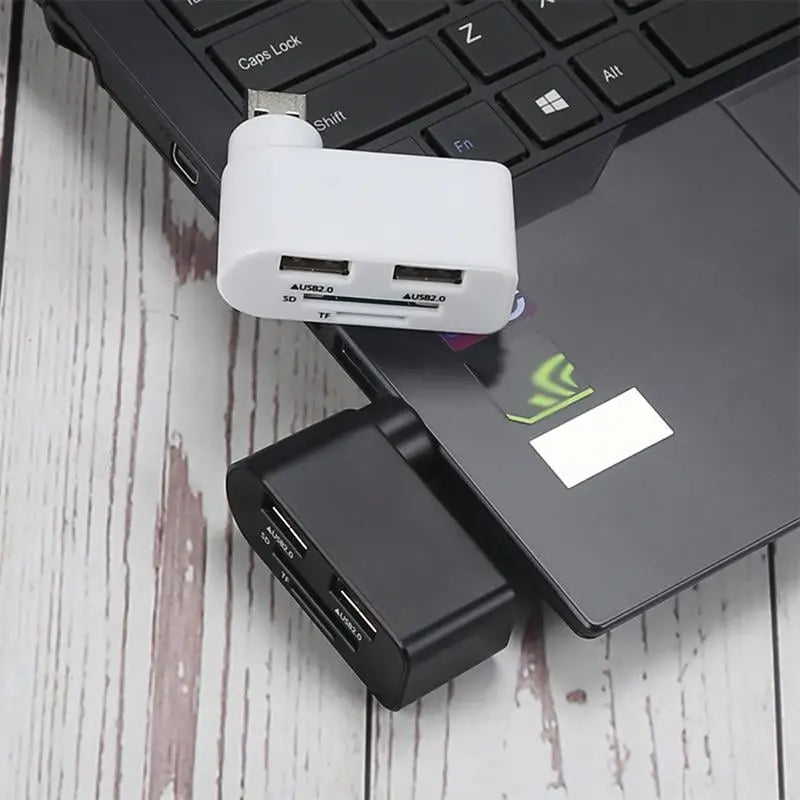 4-in-1 rotatable USB hub😍 Zorenza