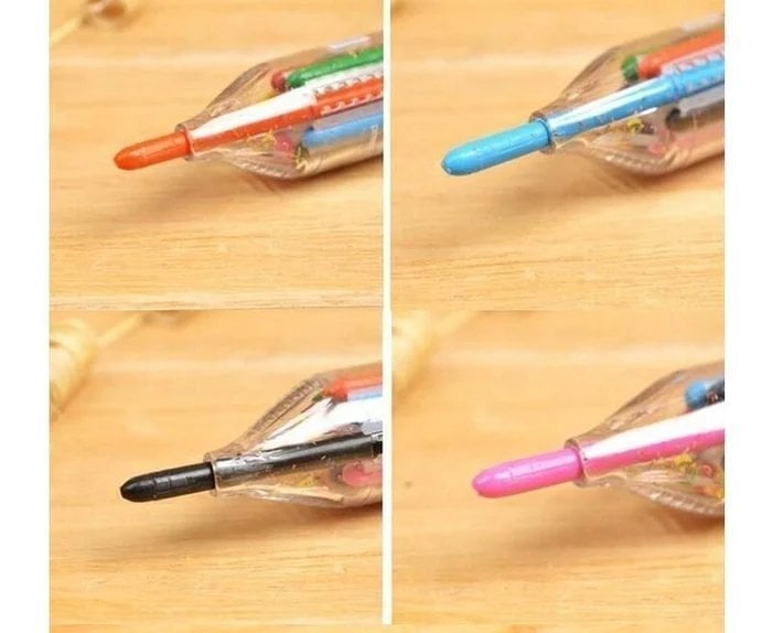 8-in-1 Colored Pencil for Kids – Compact, Safe, Versatile Homezys