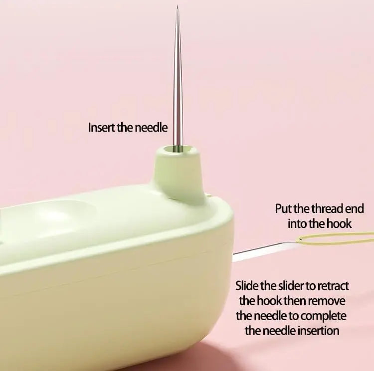 1+1 FREE | 2-in-1 needle threader and seam ripper - Compact and practical Mivoza Germany