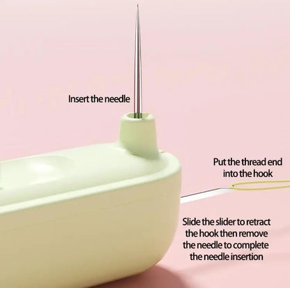 1+1 FREE | 2-in-1 needle threader and seam ripper - Compact and practical Mivoza Germany