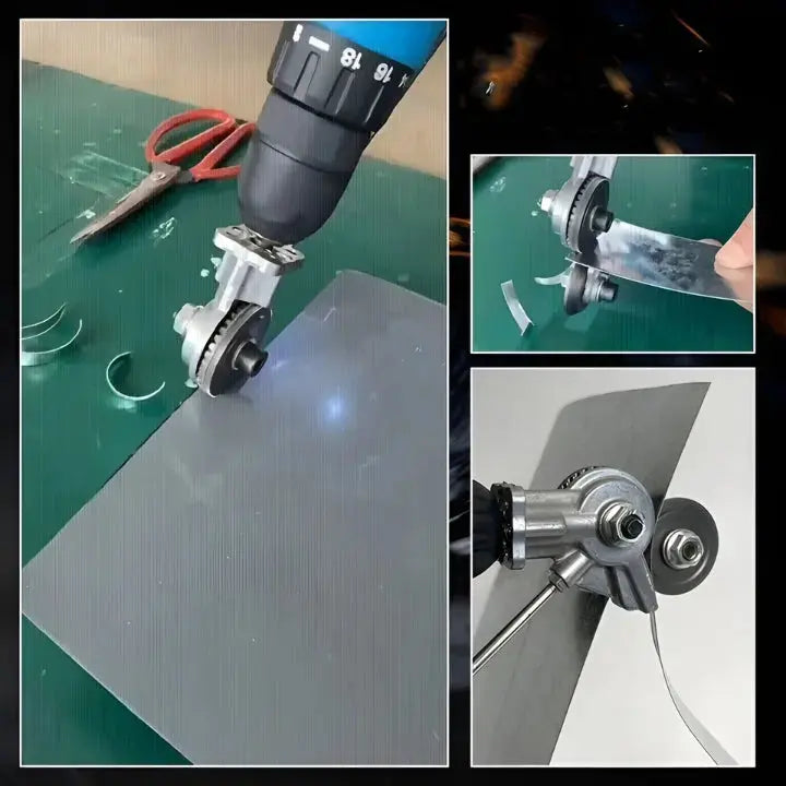 Electric drill plate cutter metal sheet adapter Mivoza Deutschland