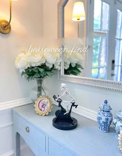 Decorative Figurine Skeleton Rider — Create a Spookily Charming Atmosphere Homezys
