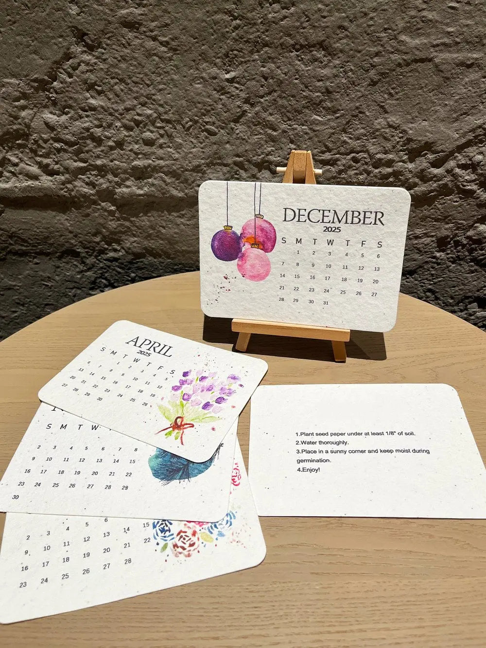 ✨Last day promotion 49% off - 🌱Eco-Friendly Plantable Seed Calendar 2025 Zorenza