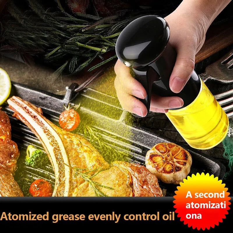 Clear Cooking Oil Spray Bottle – Eco-Friendly Kitchen Sprayer with Precise Pouring Homezys