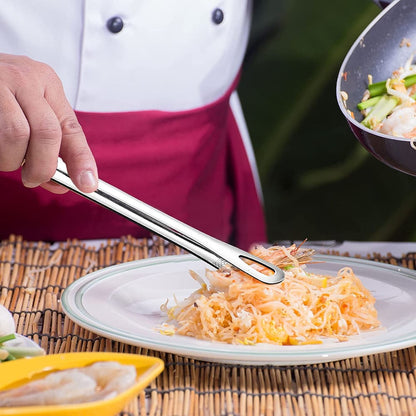 Stainless Steel Grill Tongs for a Secure and Firm Grip Homezys