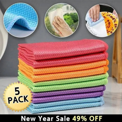 🔥Streak-Free Miracle Cleaning Cloths - Reusable Zorenza