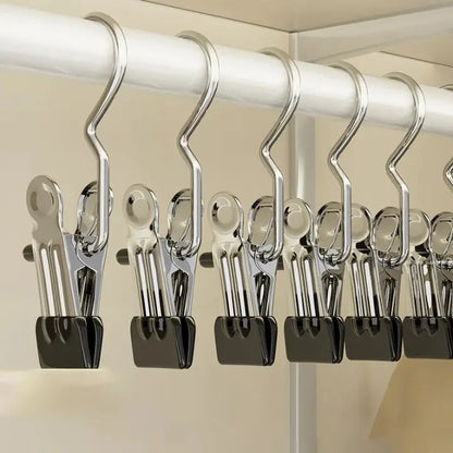 Stainless steel clothes clip - Robust hangers Mivoza Germany