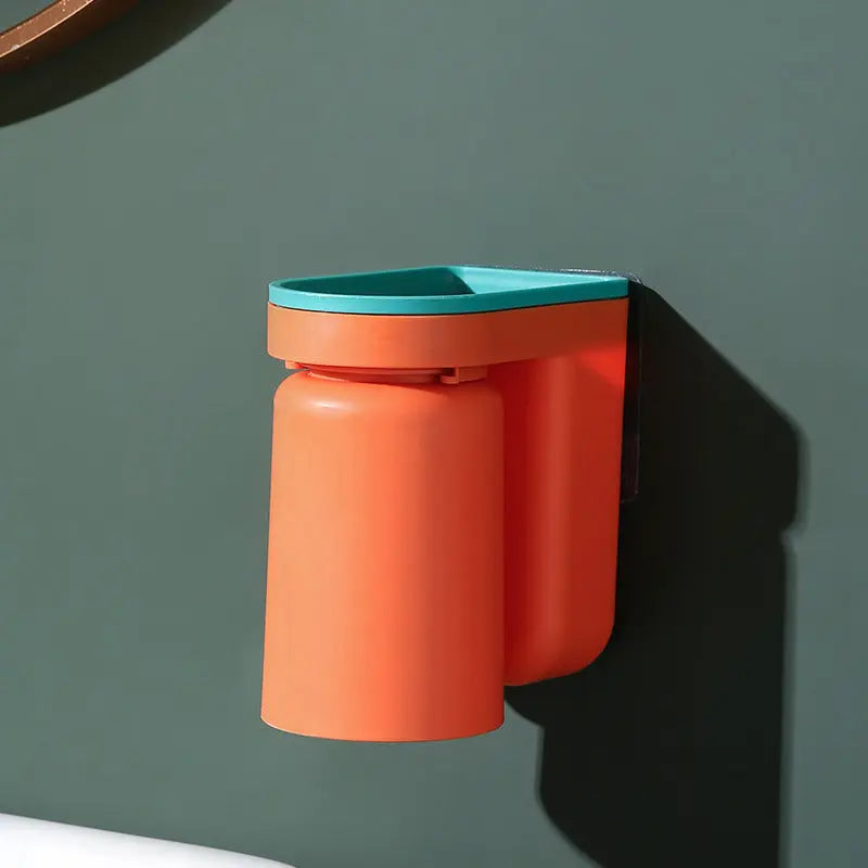 1+1 FREE | Wall-mounted adhesive toothbrush holder - no drilling required, space-saving Mivoza Germany