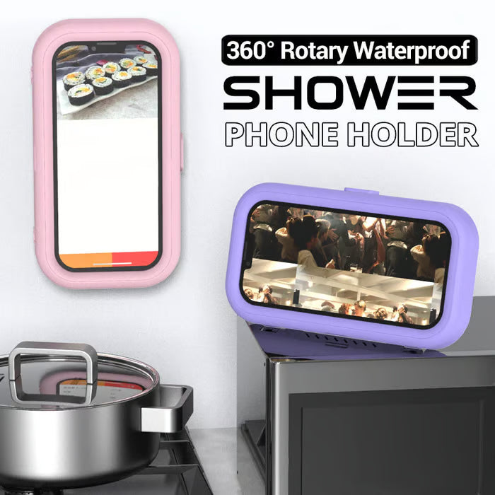 Shower Phone Holder — Enjoy Your Phone Safely and Dry Homezys