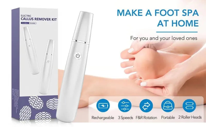 Electric Foot Smoother — Silky Smooth Skin Every Day Homezys