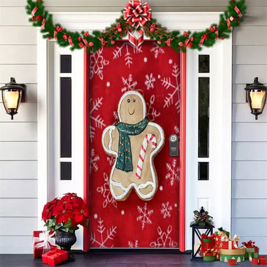 Christmas Door Decoration — Instantly Create a Festive Atmosphere Homezys
