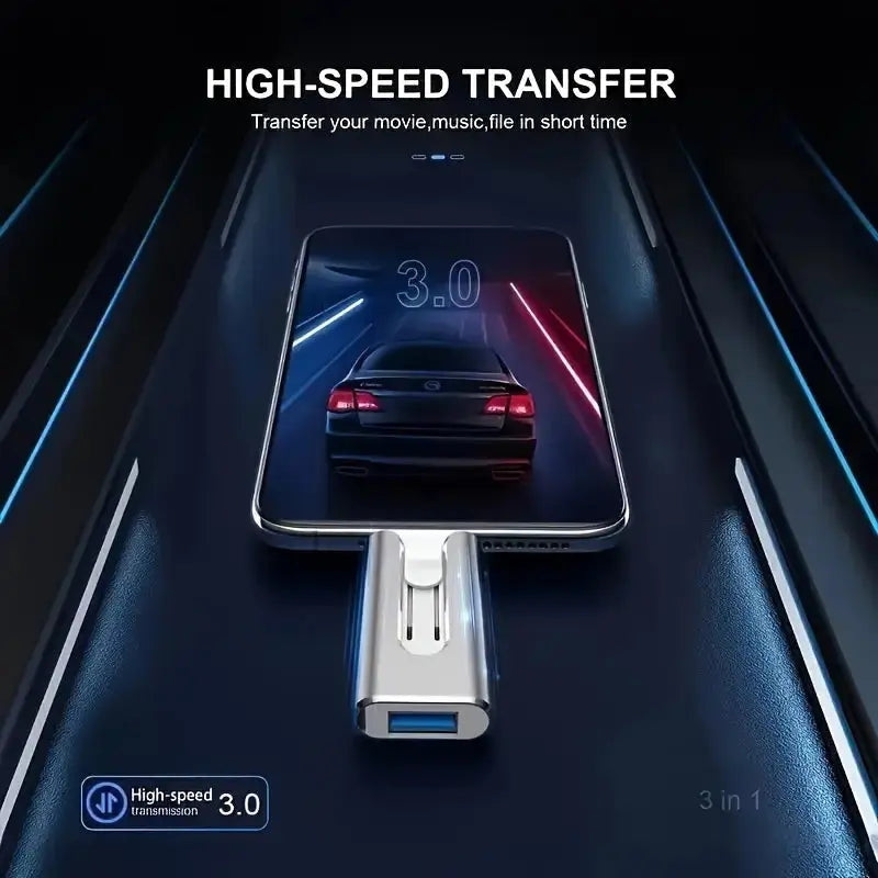 Multifunctional USB Stick for iPhone, Android & PC Backup Homezys