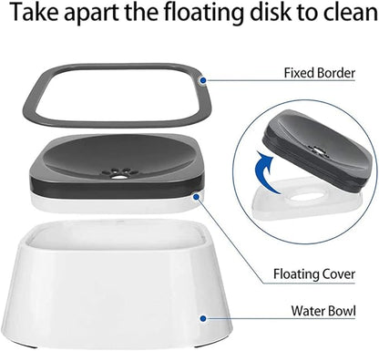 2 Liter Splash-Free Water Dispenser for Pets – Cleaner Floors, Healthier Pets Homezys