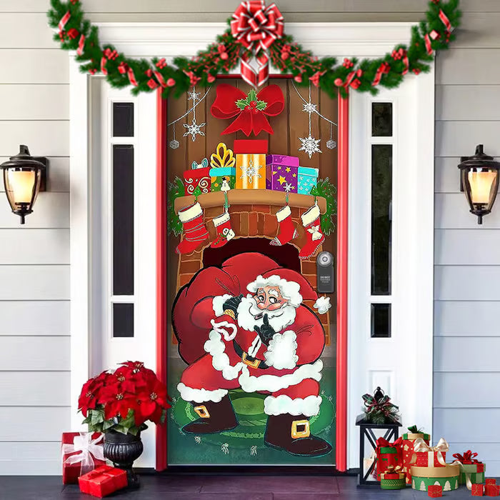 Christmas Door Decoration — Instantly Create a Festive Atmosphere Homezys